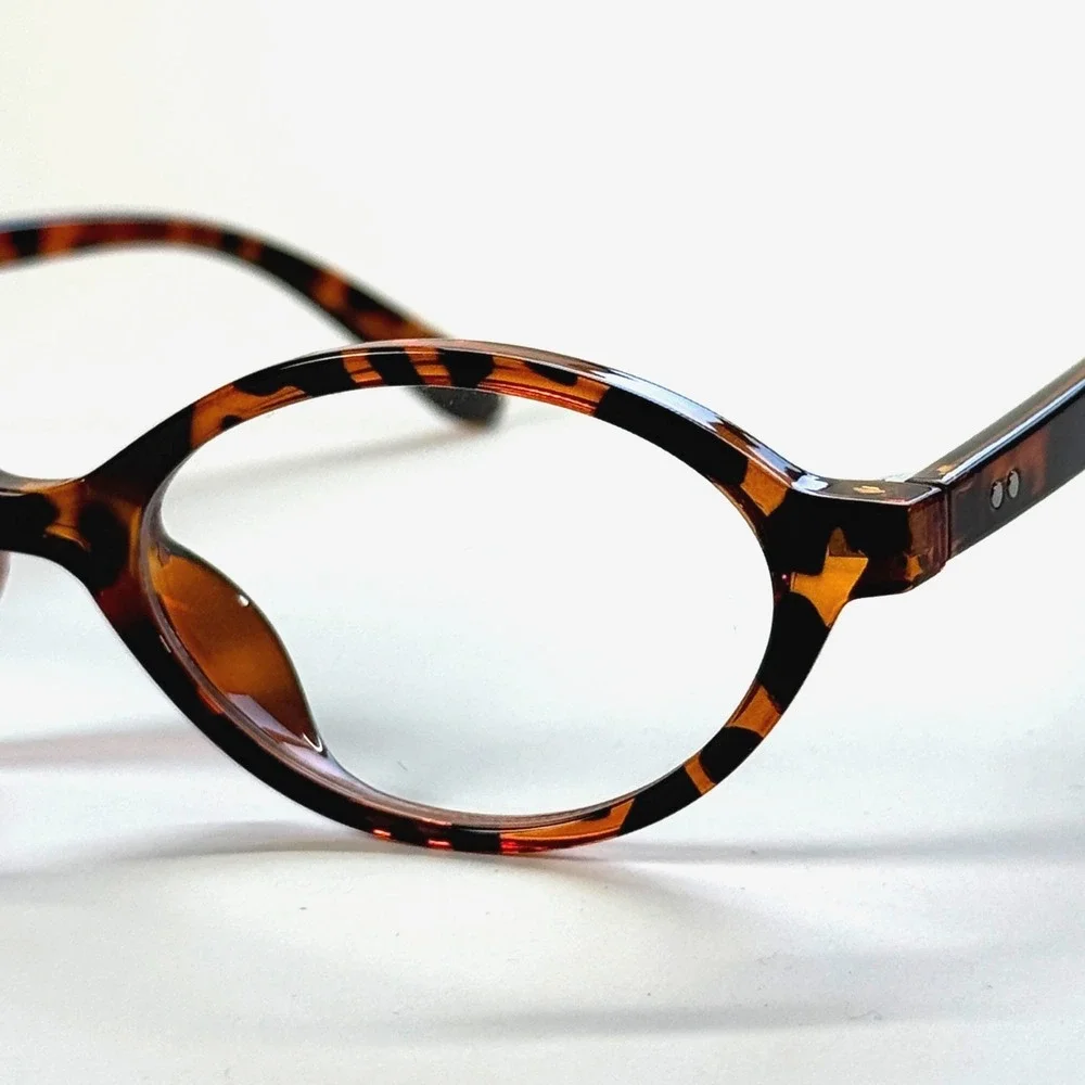 Unbranded‎ TR30270 C61 Eyeglasses Frame Only 51-18-142 Brown Tortoise Shell Oval